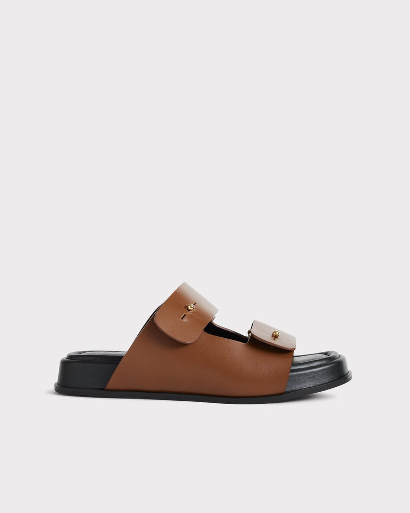 ESSĒN The Chunky Slide - Cognac