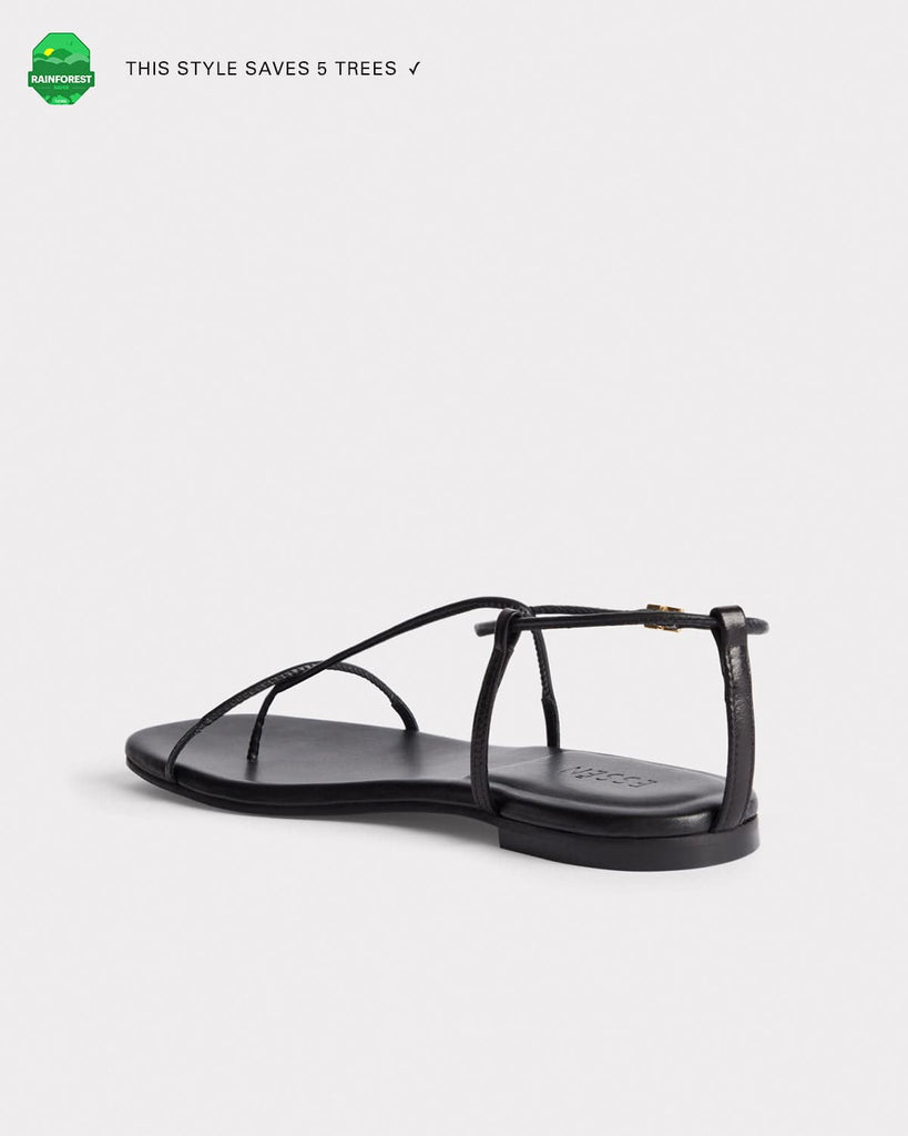 ESSĒN The Evening Sandal - Black