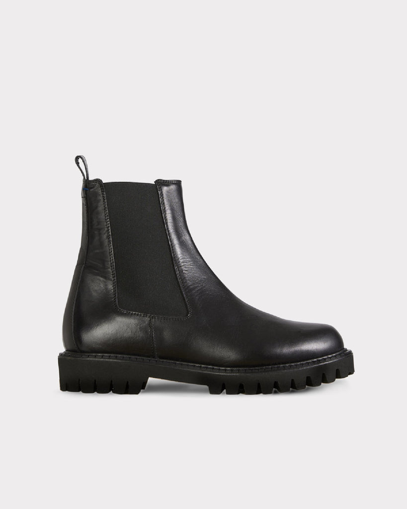 ESSĒN The Leather Lug Sole - Black