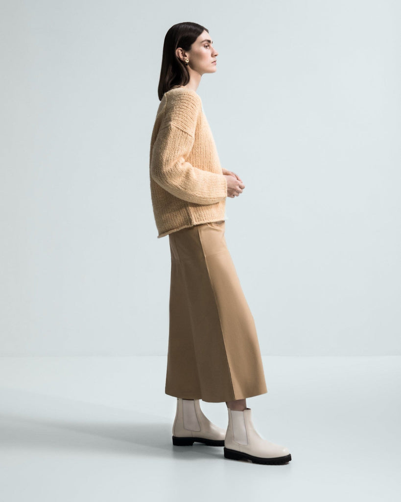 ESSĒN The Leather Lug Sole - Butter