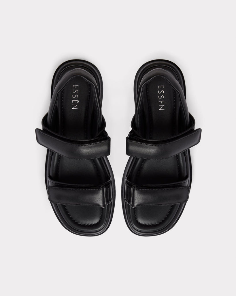 ESSĒN The Sporty Sandal - Black