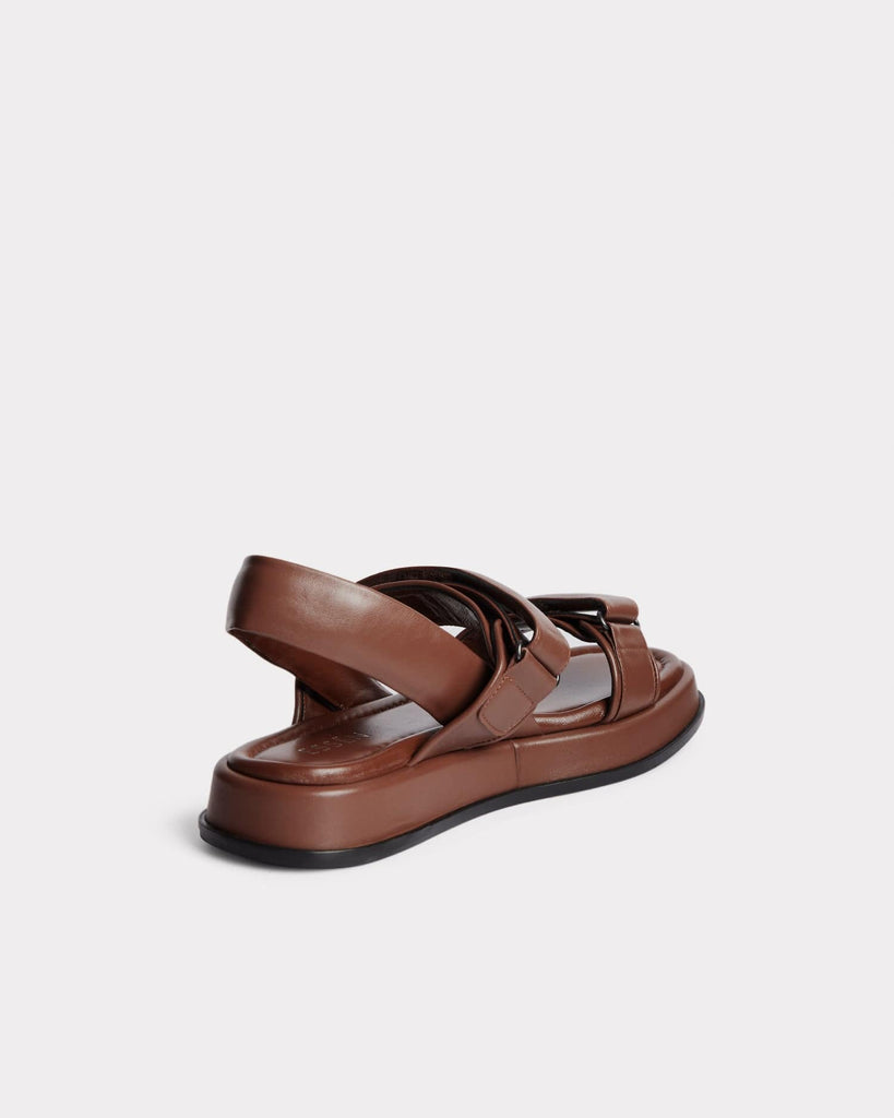 ESSĒN The Sporty Sandal - Chocolate