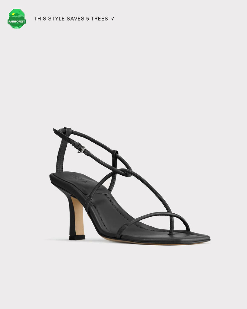 ESSĒN The Strappy Sandal - Black